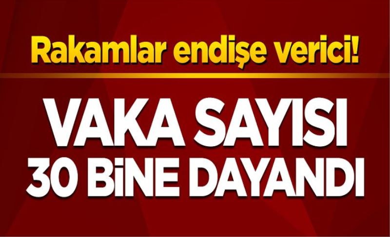 26 Mart koronavirüs tablosu! Vaka sayısı 30 bine dayandı! Rakamlar endişe verici