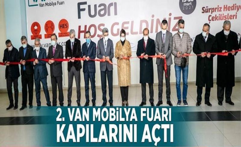 2. Van Mobilya Fuarı kapılarını açtı