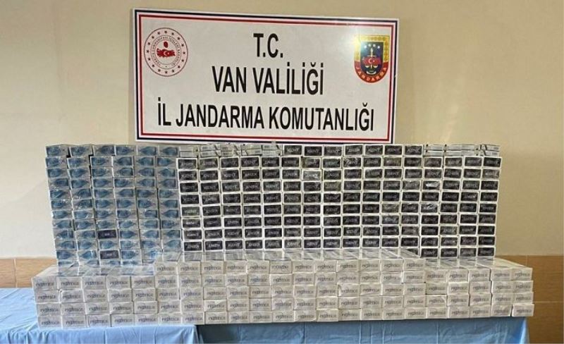 Başkale’de 7 bin 632 paket kaçak sigara ve 90 güvercin ele geçirildi