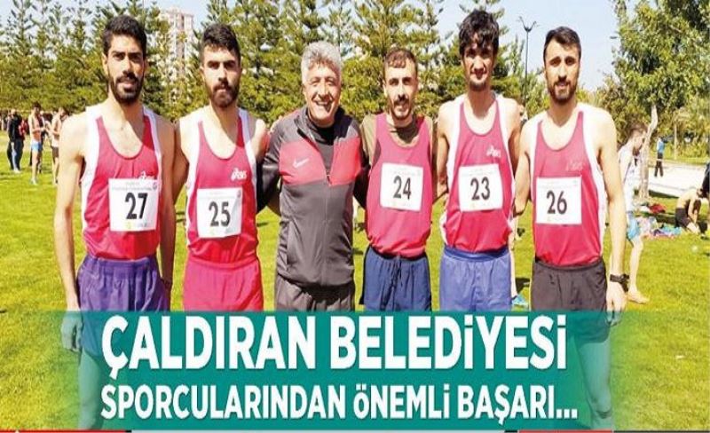 Çaldıran Belediyesi sporcularından önemli başarı...