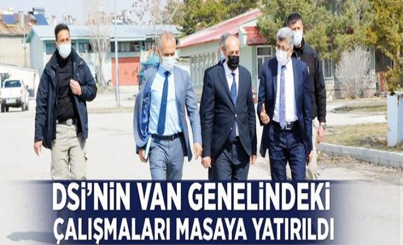 DSi’nin Van genelindeki çalışmaları masaya yatırıldı