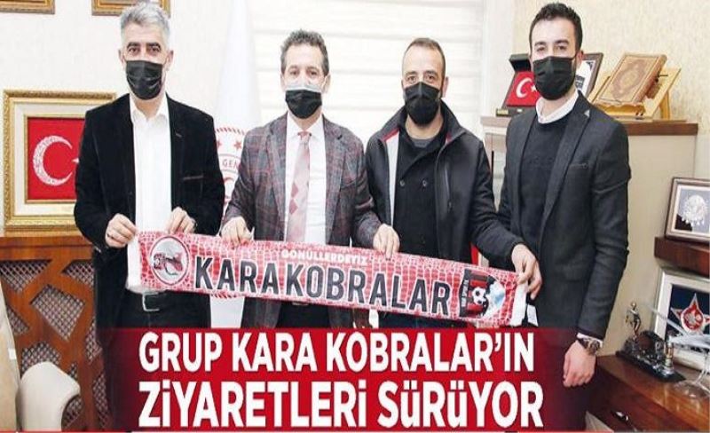 Grup Kara Kobralar’ın ziyaretleri sürüyor