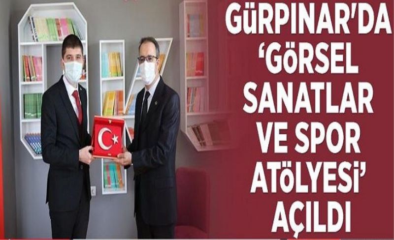 Gürpınar’da ‘Görsel Sanatlar ve Spor Atölyesi’ açıldı