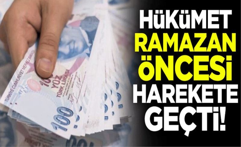 Hükümet Ramazan öncesi harekete geçti! 183 milyon lira dağıtılacak