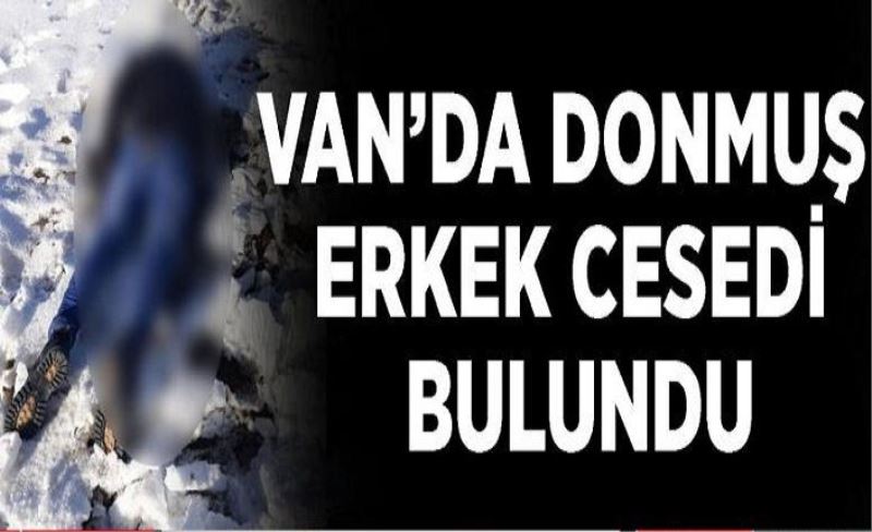 İran sınırında donmuş erkek cesedi bulundu