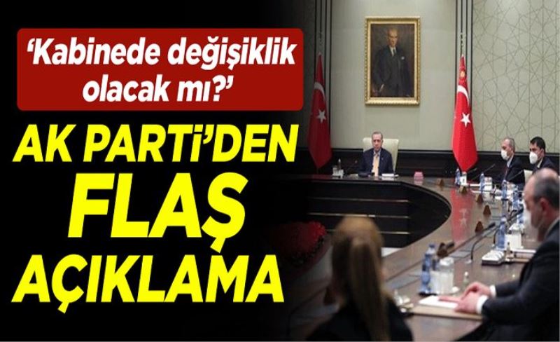 "Kabinede değişiklik olacak mı?" AK Parti Sözcüsü Ömer Çelik'ten flaş açıklama