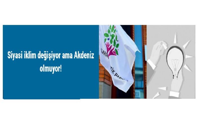 Siyasi iklim değişiyor ama Akdeniz olmuyor!