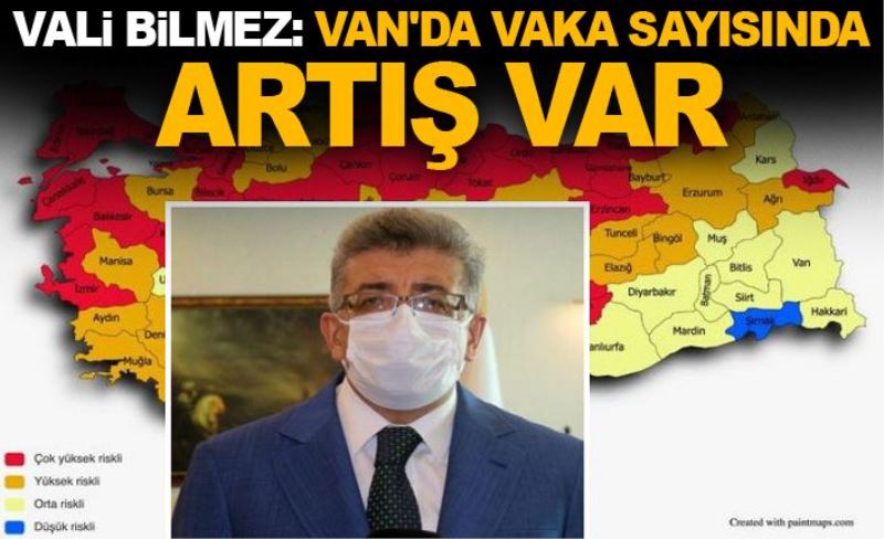 Vali Bilmez: Van'da vaka sayısında artış var