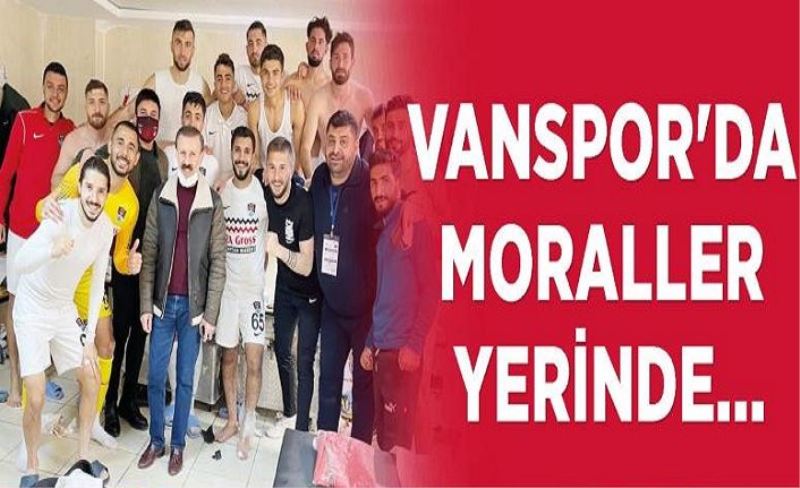 Vanspor'da moraller yerinde…