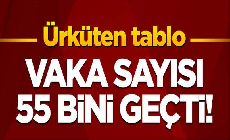 9 Nisan koronavirüs tablosu belli oldu! Vaka sayısı 55 bini geçti!