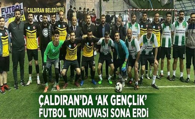 Çaldıran’da ‘Ak Gençlik’ futbol turnuvası sona erdi