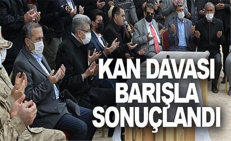 Erciş’te kan davası barışla sonuçlandı