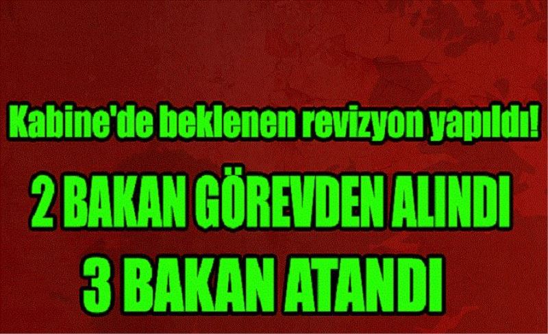 Kabinede revizyon: İki bakan gitti, iki yeni bakanlık kuruldu, 3 yeni bakan atandı