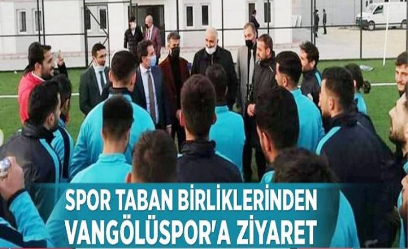 Spor taban birliklerinden Vangölüspor'a ziyaret