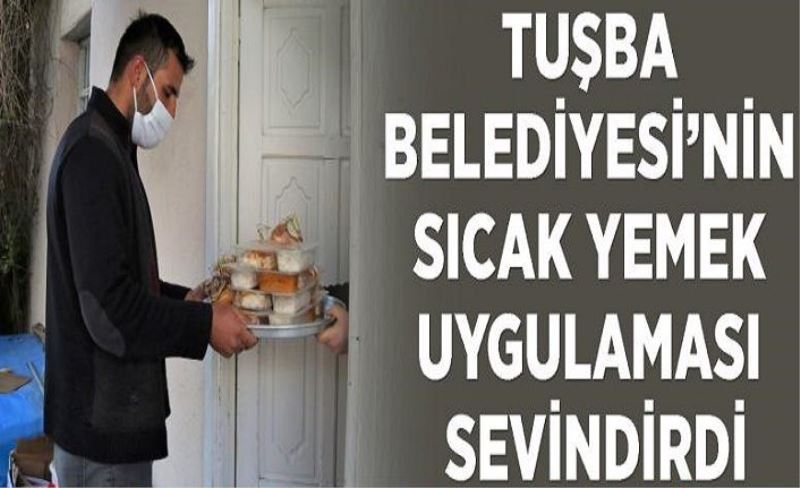 Tuşba’daki hasta, yaşlı ve kimsesizlere sıcak yemek