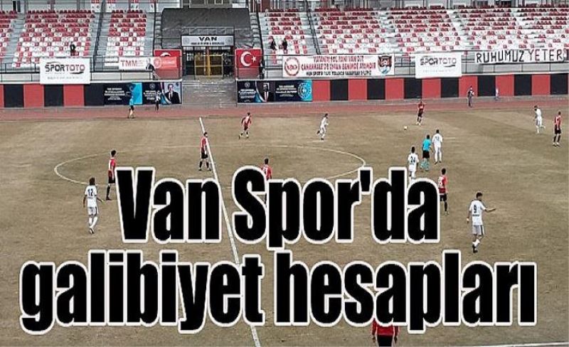 Van Spor'da galibiyet hesapları