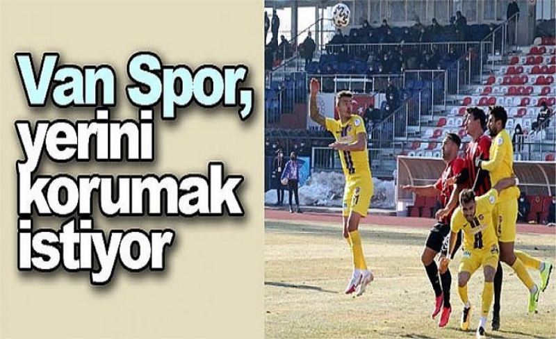 Van Spor, yerini korumak istiyor