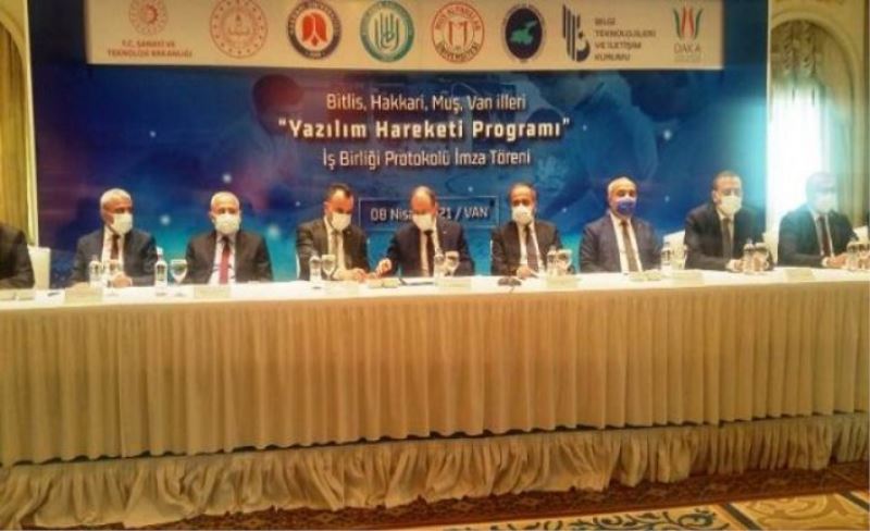 Van’da ‘Yazılım Hareketi’ protokolü imzalandı