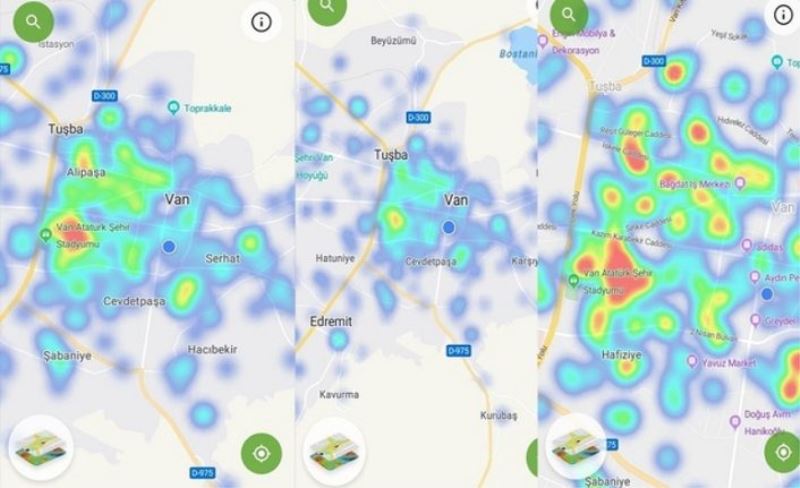 Van’ın risk haritası kırmızıya dönüyor