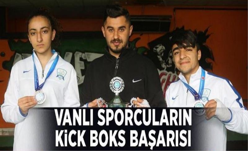 Vanlı sporcuların kick boks başarısı