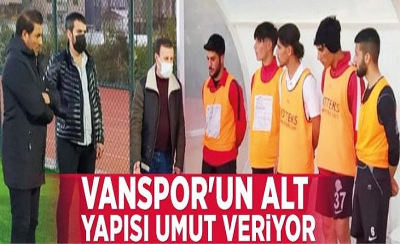 Vanspor'un alt yapısı umut veriyor