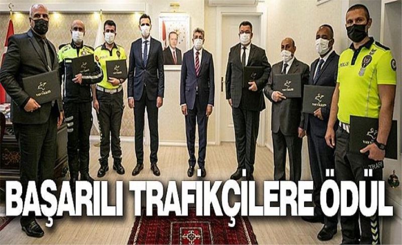 Başarılı trafikçilere ödül