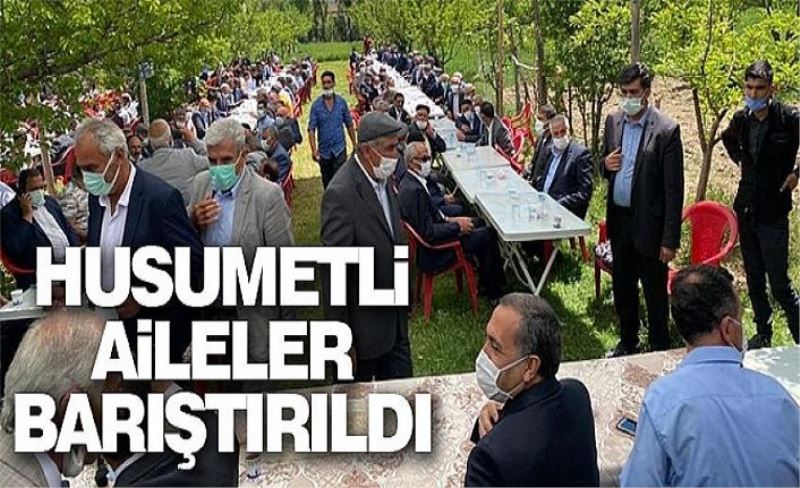 Bu Millet vekili hep barış istiyor: Husumetli aileler barıştırıldı