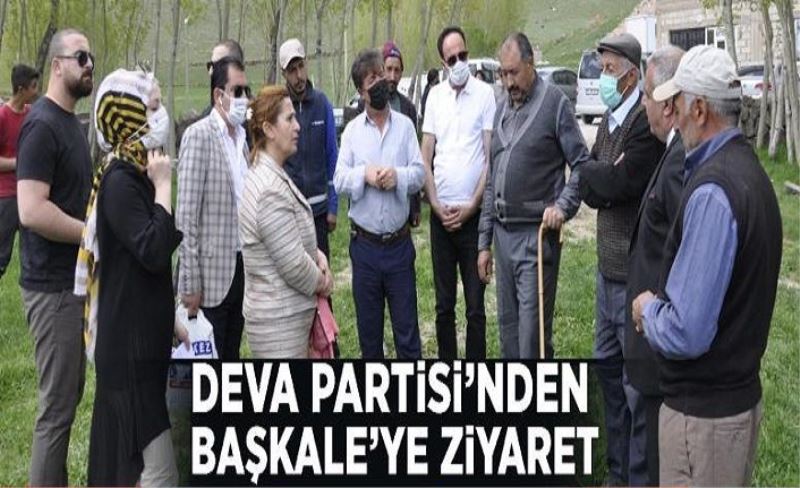 Deva Partisi Van İl Yönetimi’nden Başkale’ye ziyaret