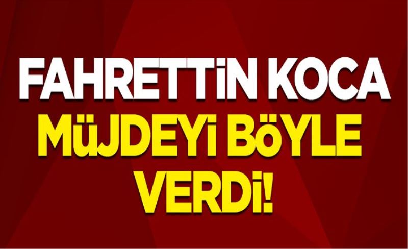 Fahrettin Koca müjdeyi verdi! Kısıtlamalar kademeli olarak kalkacak