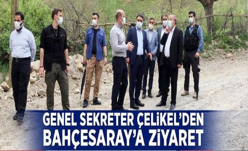 Genel Sekreter Çelikel’den Bahçesaray’a ziyaret