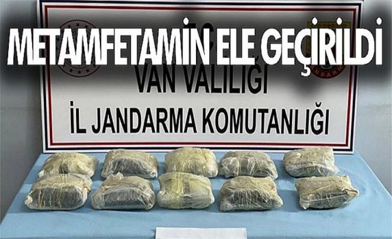 Gömülü çuvalda 10 kilo 594 gram metamfetamin çıktı