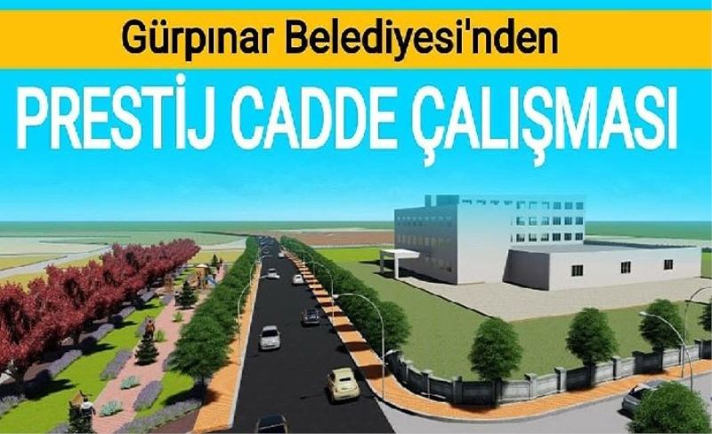 Gürpınar Belediyesinden “Prestij Cadde” Çalışması