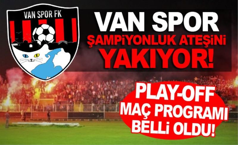 HER VURDUĞUN GOL OLSUN: VANSPOR ŞAMPİYONLUK UĞRUNA....