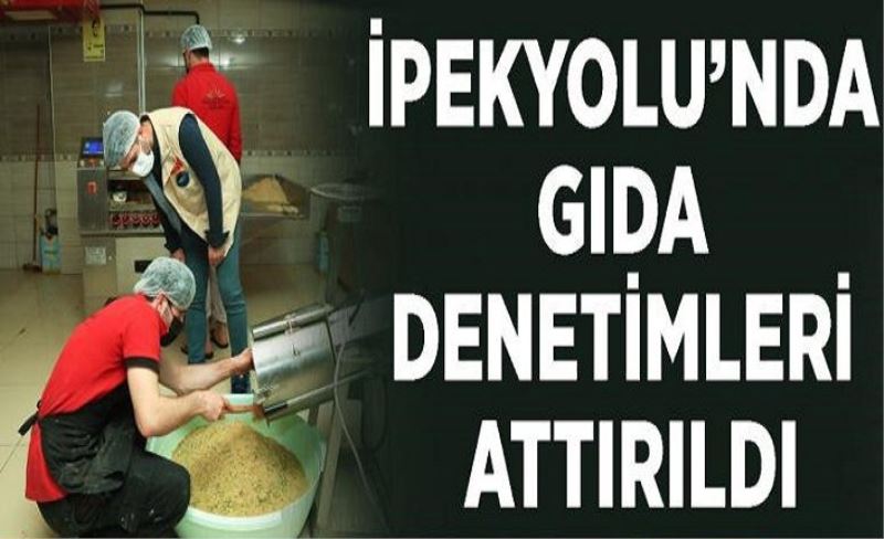 İpekyolu’nda gıda denetimleri attırıldı