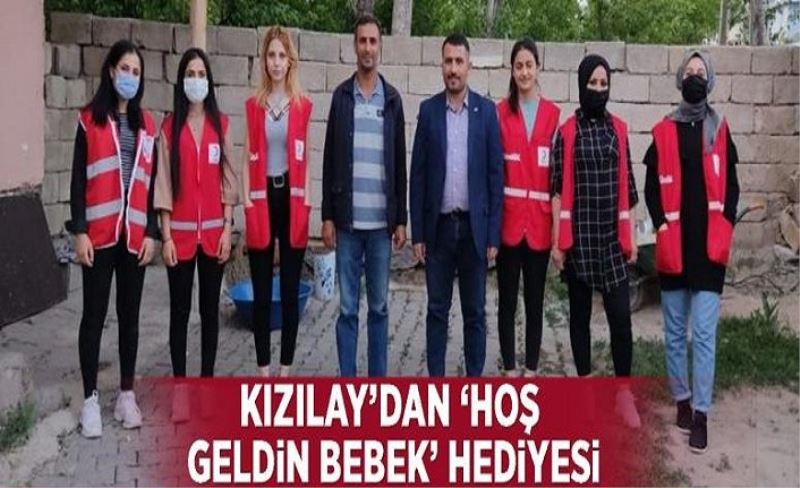 Kızılay’dan ‘Hoş Geldin Bebek’ hediyesi