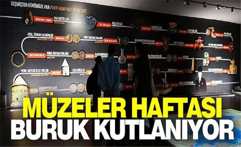 Müzeler Haftası buruk kutlanıyor