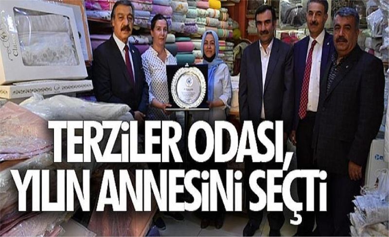 Terziler Odası, yılın annesini seçti