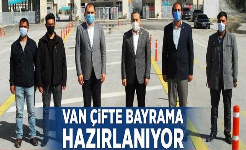 Van çifte bayrama hazırlanıyor