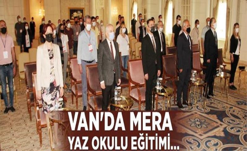 Van'da mera yaz okulu eğitimi…