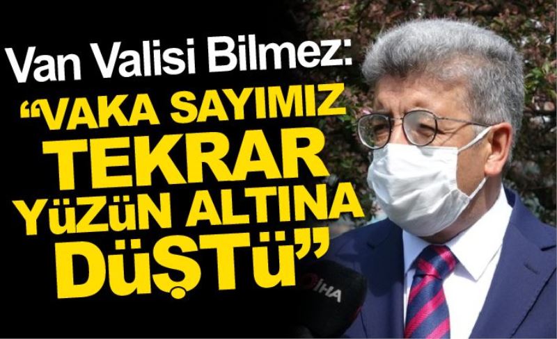 Van'da vaka sayısı yüzün altına düştü