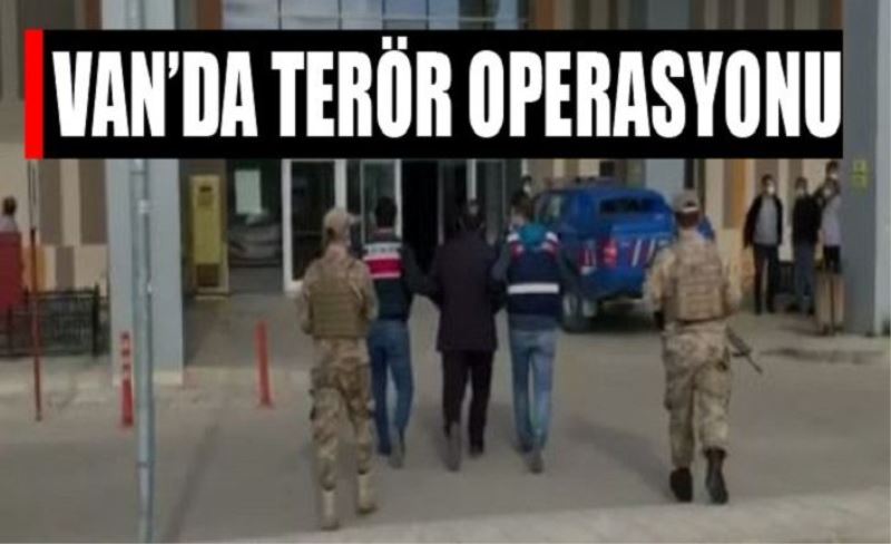 Van’da terör operasyonu: 6 tutuklama