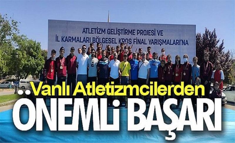 Vanlı Atletizmcilerden önemli başarı