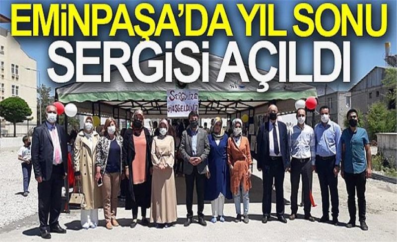 Eminpaşa’da yıl sonu sergisi açıldı