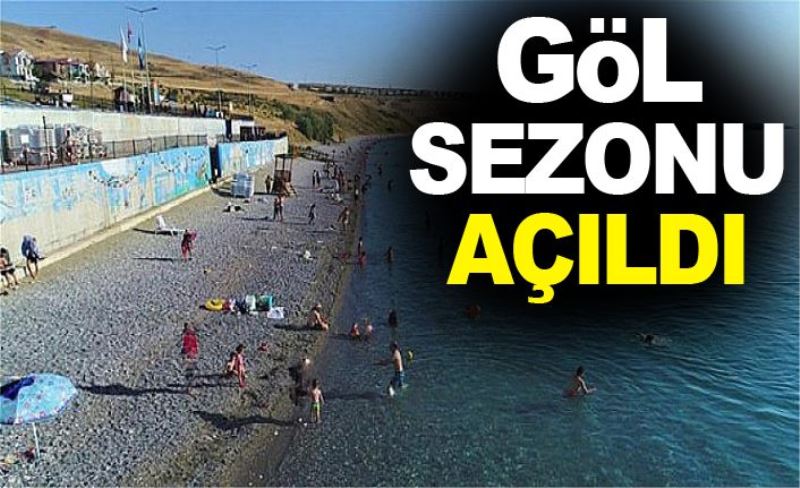 Göl sezonu açıldı