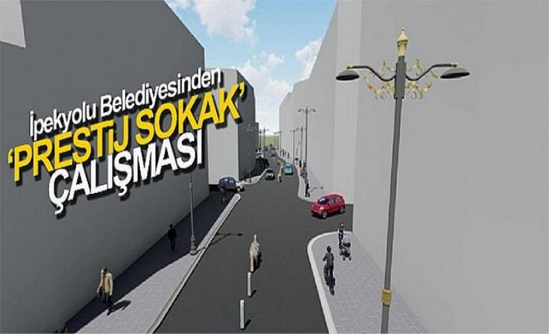 İpekyolu Belediyesinden ‘Prestij Sokak’ çalışması