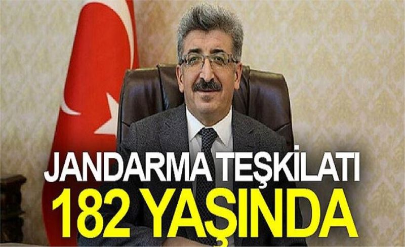 Jandarma Teşkilatı 182 yaşında