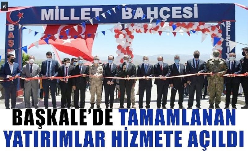 Vali Bilmez, Başkale'de yatırımları hizmete açtı