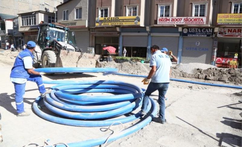 VASKİ, içme suyu hatlarını bir bir yeniliyor