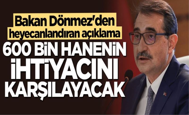 Bakan Fatih Dönmez dev yatırımı duyurdu