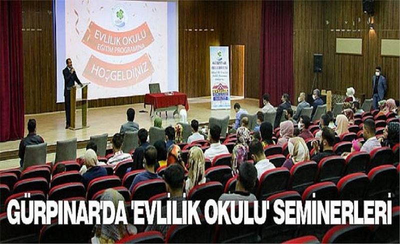 Gürpınar'da 'evlilik okulu' seminerleri